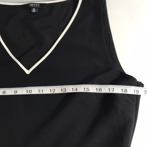 Isaac Mizrahi IMNYC Sleeveless Ruffle Dress Black - Picture 7 of 8